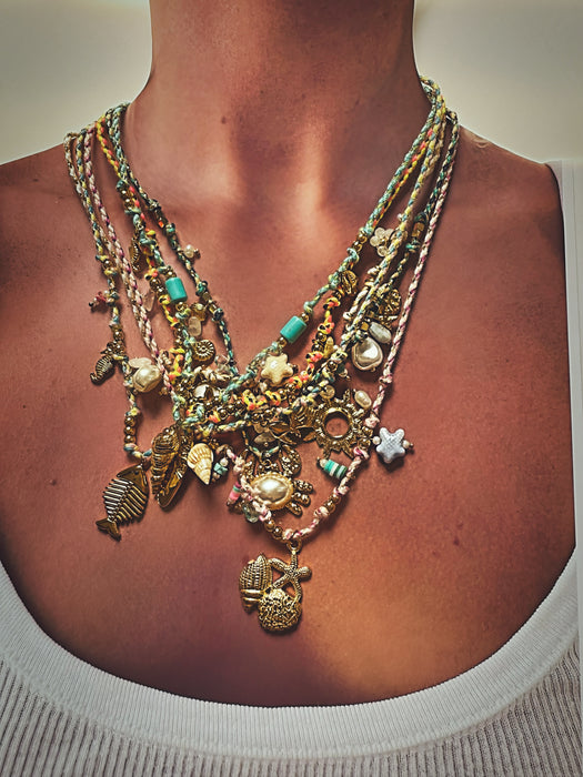 Collar Aguamarina